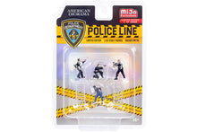 1:64 American Diorama Police Line Set (AD-76493)