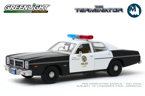 1:24 - The Terminator / 1977 Dodge Monaco Metropolitan Police