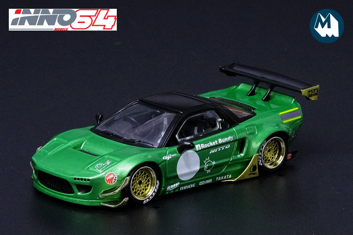 Honda NSX NA1 Rocket Bunny V2 Aero (Green Metallic)