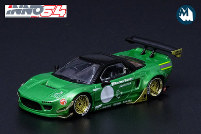 Honda NSX NA1 Rocket Bunny V2 Aero (Green Metallic)
