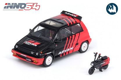 Honda City Turbo II with MOTOCOMPO - ADVAN Livery