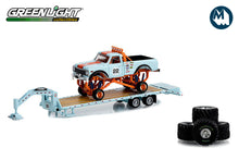 1972 Gulf Chevrolet K-10 Monster Truck with Gooseneck Trailer and Tyres