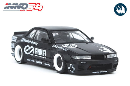 Nissan Silvia S13 - "Rocket Bunny" V2 Matte Black