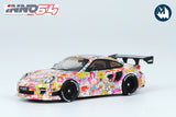 Porsche 911 997 LBWK Kaikai Kiki Takashi Murakami Sunflower with Special Packaging Box