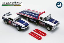 Allan Moffat 1970 Ford F-350 Ramp truck with U100 1969 Ford Trans Am Mustang