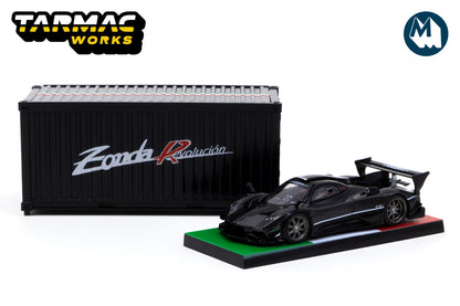 Pagani Zonda Revolución Grigio Knockhill with Container - Taiwan Special Edition
