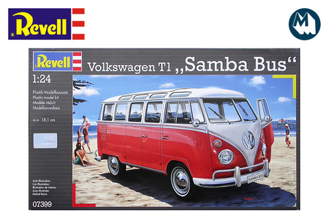 1:24 - Volkswagen T1 Samba Bus (Model Kit)