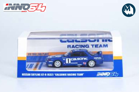 Nissan Skyline GT-R (R32) #1 "Calsonic Racing Team" JTC 1991 2nd Place