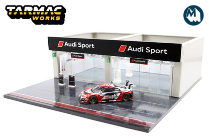 Tarmac Works - 1/64 Audi Sport Pit Garage Diorama