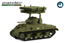 1945 M4 Sherman Tank - U.S. Army World War II - 40th Tank Battalion, 14th Armored Division with T34 Calliope Rocket Launcher