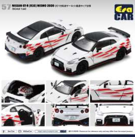 2020 Nissan GT-R (R35) Nismo - White & Red