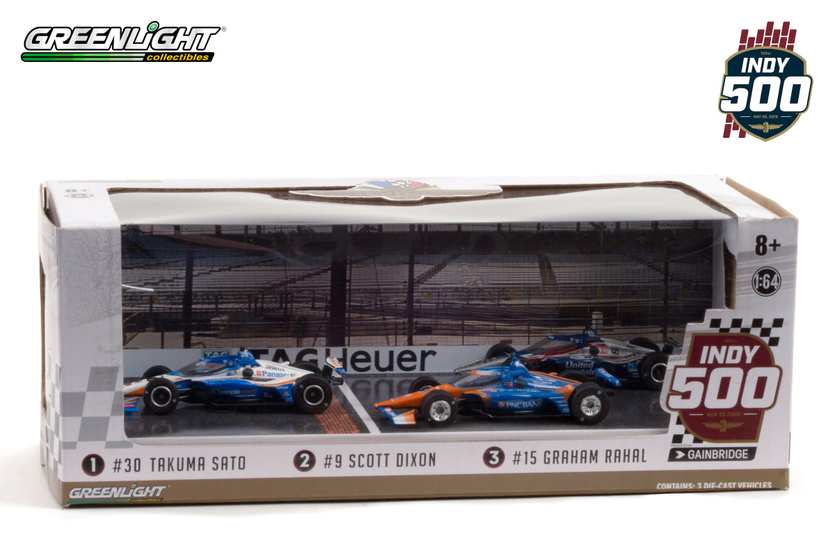 2020 Indianapolis 500 Podium 3-Car Set