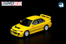 Mitsubishi Lancer Evolution III - Yellow with extra wheels and alternative bonnet decal