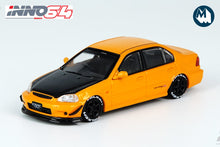 Honda Civic Ferio Vi-RS "JDM Mod Version" Metallic Orange with extra wheels and decals