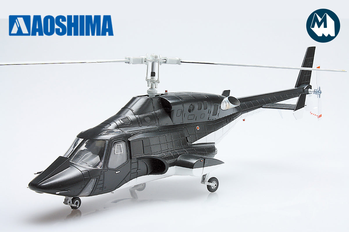1:48 - Airwolf AW-01 Attack Chopper Bell 222 Model Kit