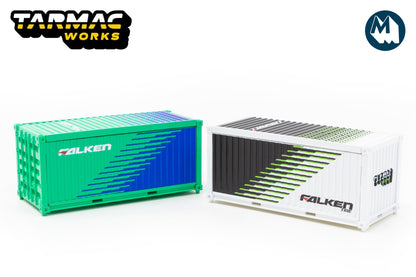 Tarmac Works - 1/64 Containers Set (Falken)