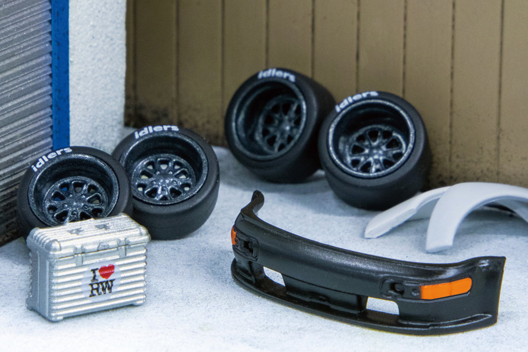 1:64 Fifteen52 Outlaw 001 Black - Designed for RWB Models