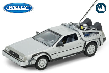 1:24 - DMC DeLorean Time Machine / Back to the Future