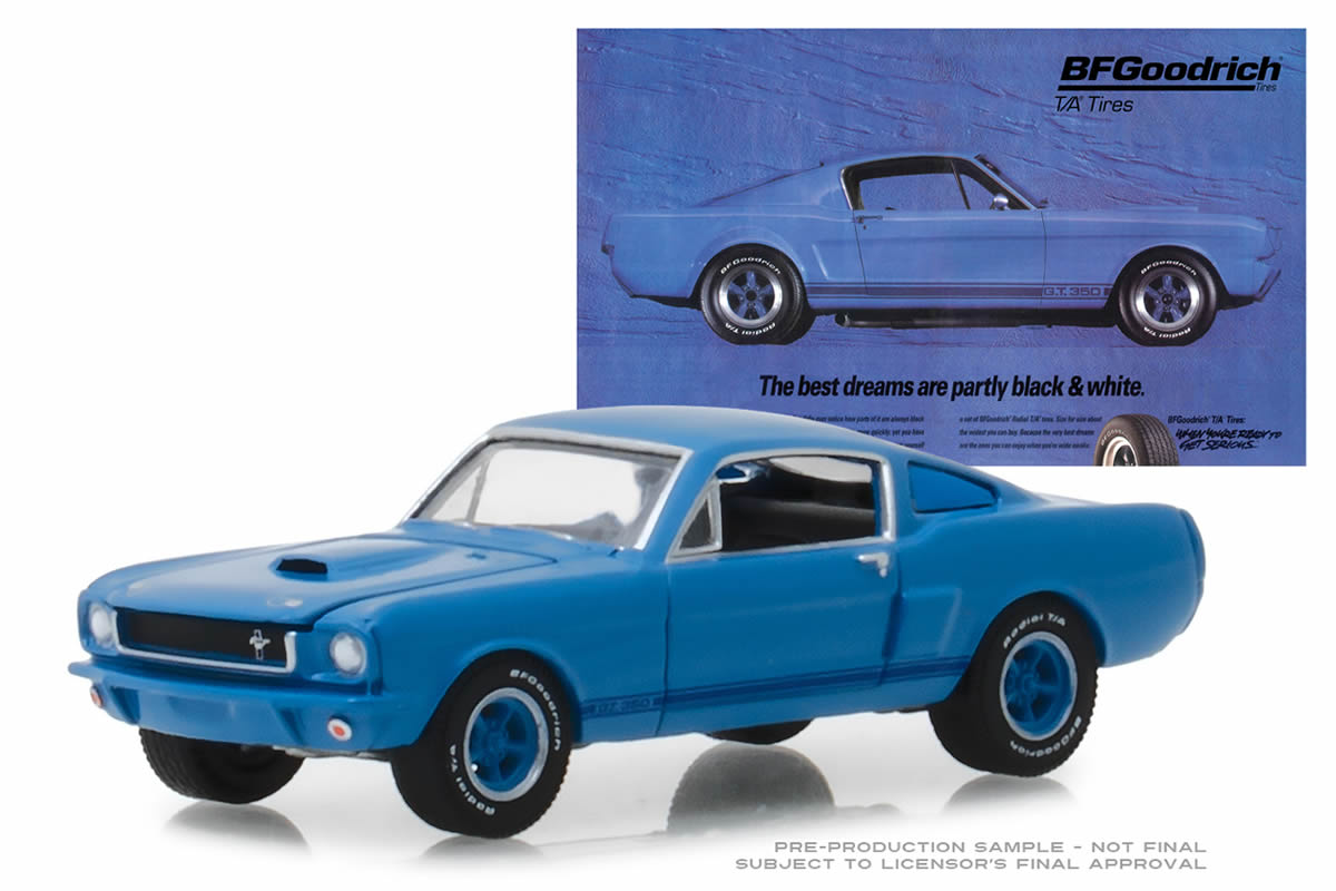 1966 Shelby GT350 "The Best Dreams Are Partly Black & White" (BFGoodrich Vintage Ad Cars)