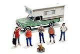 1:64 American Diorama Campers Set (AD-76489)