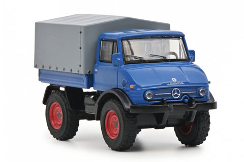 Benz Unimog U 406 de 1977 au 1/43 de IXO AM006UM Benz Unimog U 406 de 1977 au 1/43 de IXO AM006UM