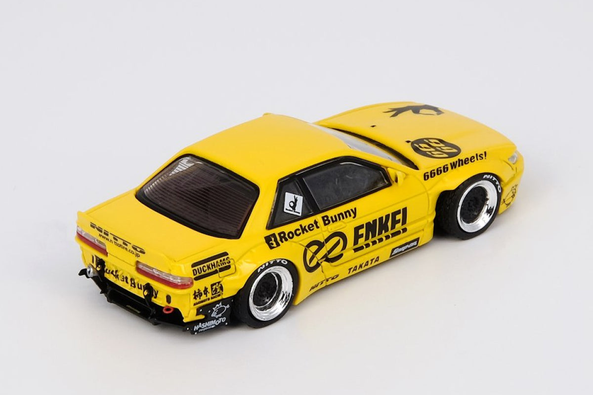 Nissan Silvia S13 - "Rocket Bunny" V2 Yellow