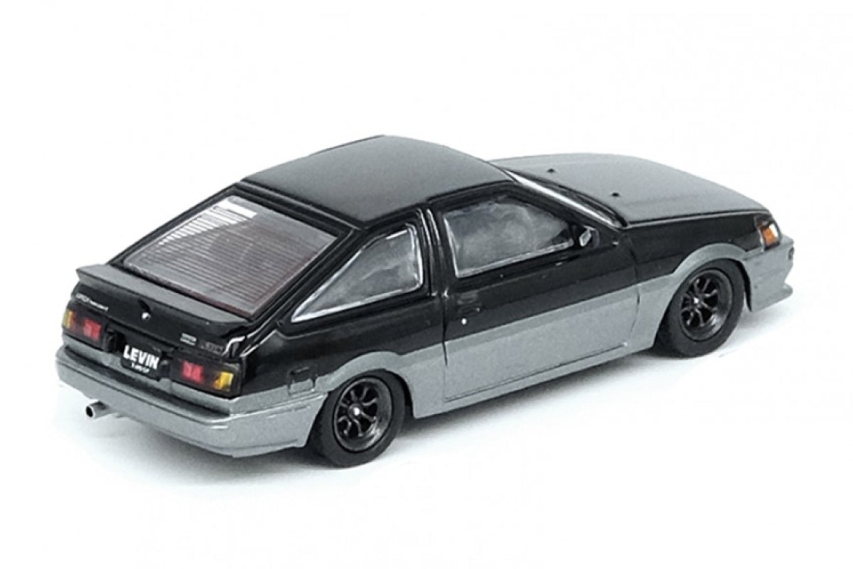 Toyota Corolla Levan AE86 with extra wheels (Black & Grey)