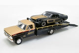 1970 Ford F-350 Ramp Truck with #11 1969 Ford Trans AM Mustang (Smokey Yunick)