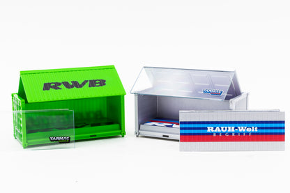 Tarmac Works - 1/64 Containers Set (RWB)