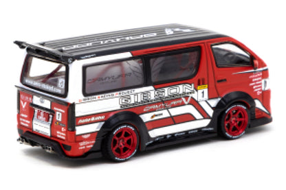 Toyota Hiace Widebody Red - HKToyCar Salon 2021 Special Edition