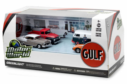 Gulf Oil Vintage Gas Station