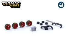 1:64 Rotiform HUR Chrome Red - Designed for RWB Models