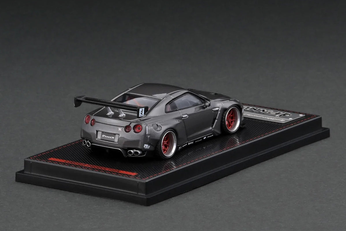 Pandem R354 Pandem R35 GT-R (Gun Metallic) – Modelmatic