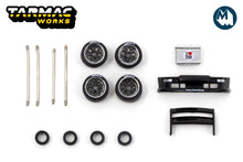 1:64 AL13 Wheels DC 003 Chrome/Gun metal - Designed for RWB Models