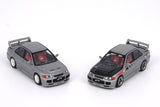 Mitsubishi Lancer Evolution III - Grey (with extra wheels and decals)
