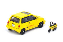 Honda City Turbo II with Motocompo (Yellow)