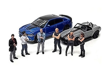 1:64 American Diorama Car Meet 3 Set (AD-76488)