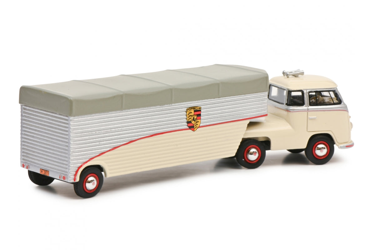 1:64 - Volkswagen T1 Continental Motors (Ivory & Silver)