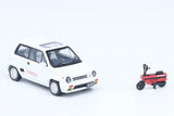 Honda City Turbo II - White with Red Motorcompo
