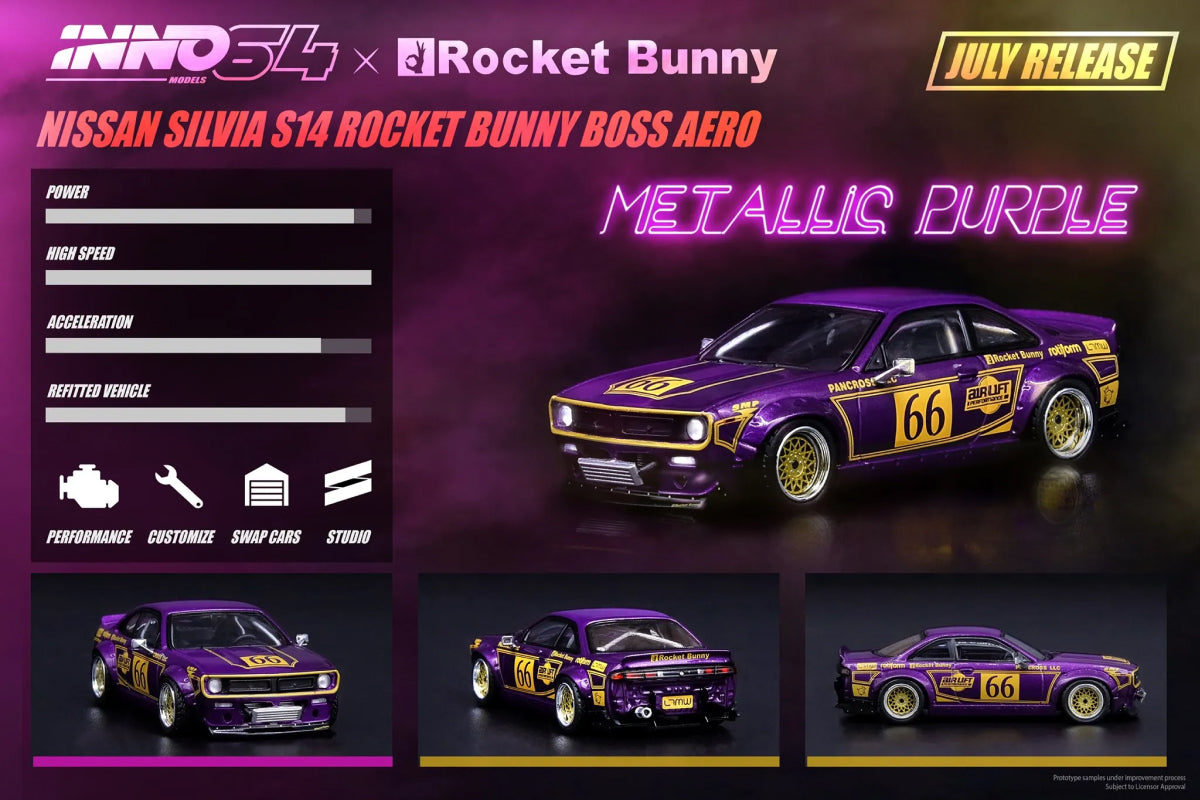 Nissan Silvia S14 Rocket Bunny Boss Aero