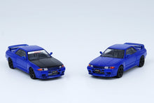 Nissan Skyline GTR R32 with extra wheels and decals (Blue)