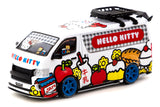 Toyota Hiace Widebody - Tarmac Works X Hello Kitty Capsule Delivery with Oil Can