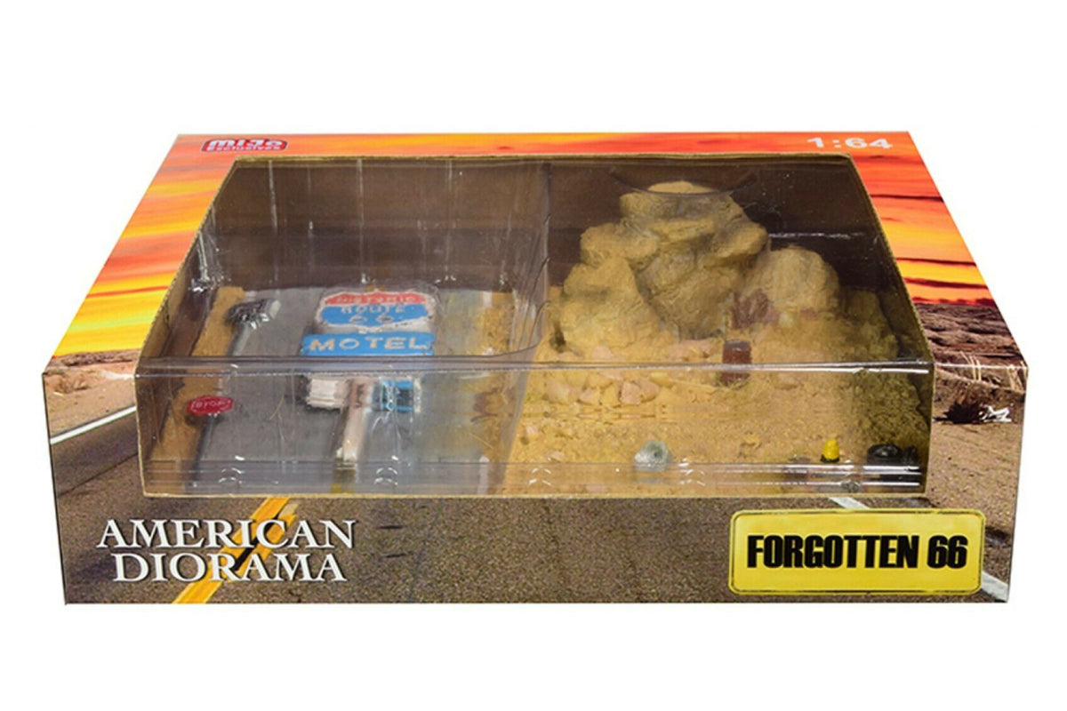 1:64 American Diorama "Forgotten 66" Route 66 Diorama (AD-38432)