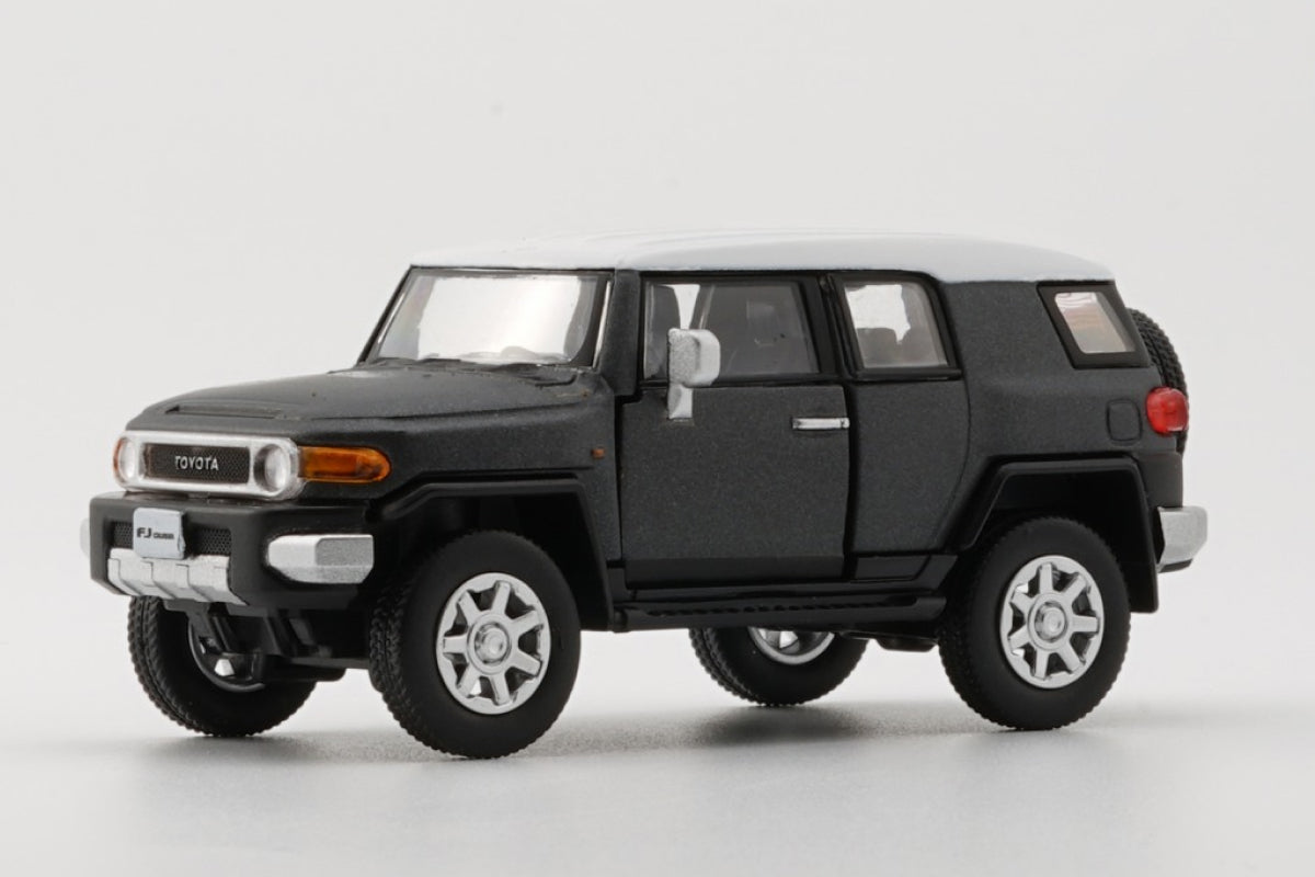 2015 Toyota FJ Cruiser with lots of accessories (Metallic dark grey with white roof)
