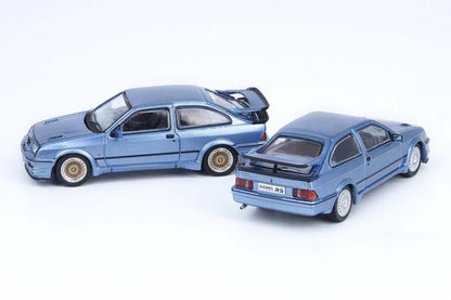 Ford Sierra RS500 Cosworth - 1986 (Moonstone Blue) with extra wheels