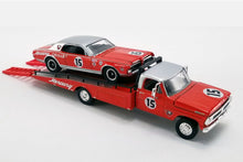Parnelli Jones' #15 1967 Mercury Trans Am Cougar with Ford F-350 Ramp Truck