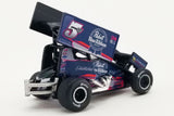 2021 #5w Pabst Blue Ribbon Beer Sprint Car - Lucas Wolfe