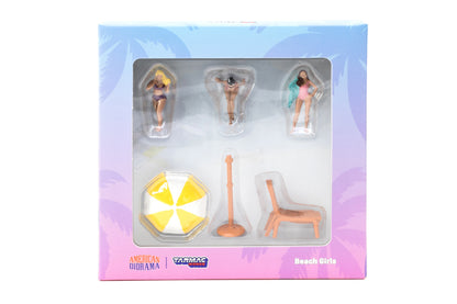 1:64 American Diorama / Tarmac Works - Beach Girls Figures Set (T64F-002-YL)