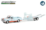 1968 Chevrolet C-10 Shortbed Gulf Oil and Gulf Oil Tandem Car Trailer