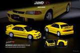 Mitsubishi Lancer Evolution III - Yellow with extra wheels and alternative bonnet decal